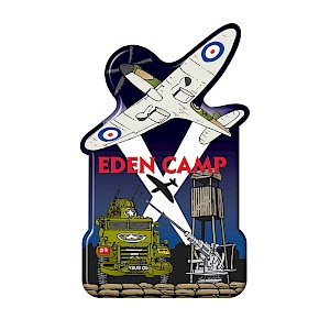 Shaped Epoxy Fridge Magnet royal air force Thumbnail