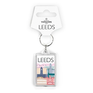 Acrylic Keyring with Hanger the great yorkshire shop leeds Thumbnail