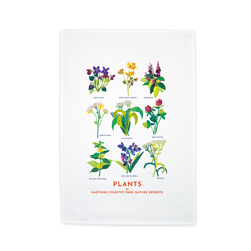 In House Tea Towel the bale house wildlife nature reserve