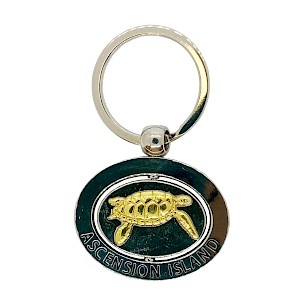 Nickel Relief & Stamped Spinner Keyring Thumbnail