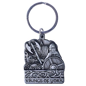 Vikings of York Pewter Keyring Thumbnail