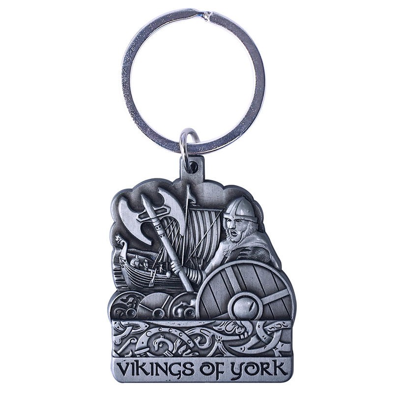 Vikings of York Pewter Keyring