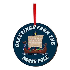 MDF Double Sided Christmas Decoration (Lower MOQ) Thumbnail