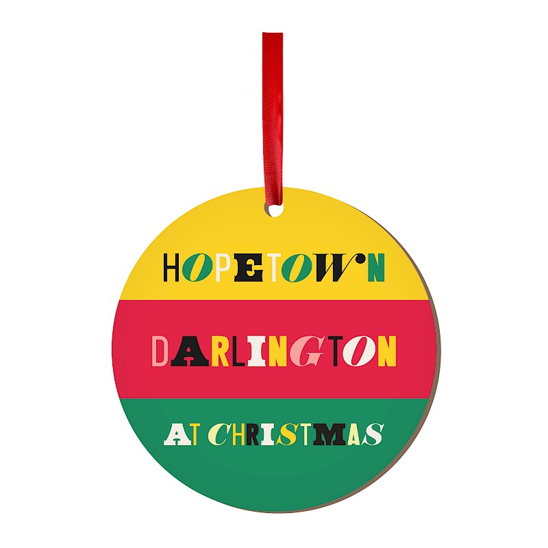 MDF Double Sided Christmas Decoration (Lower MOQ)
