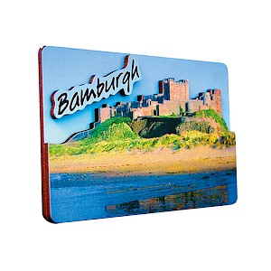 MDF 2 Layer Fridge Magnet bamburgh Thumbnail