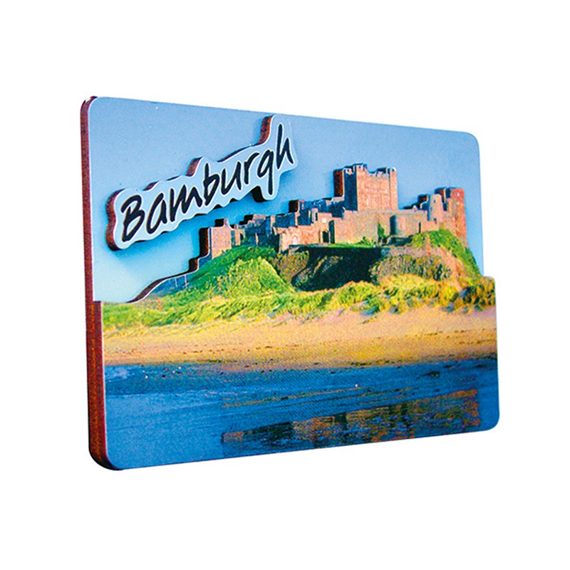 MDF 2 Layer Fridge Magnet bamburgh