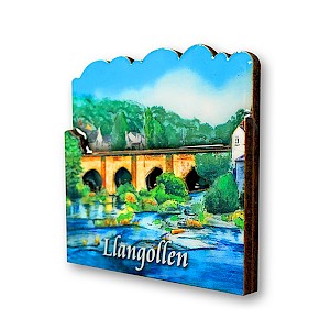 MDF 2 layer fridge magnet with epoxy  llangollen Thumbnail