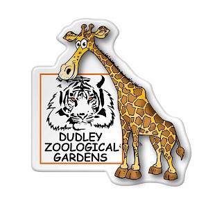 Shaped Epoxy Fridge Animal Zoo Magnet Thumbnail