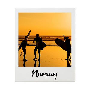 Flexible 'Polaroid' Fridge Magnet newquay Thumbnail