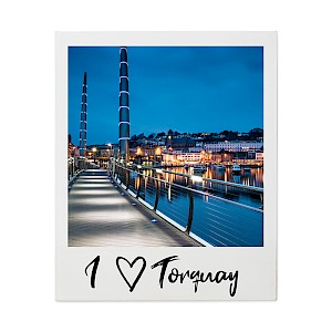 Flexible 'Polaroid' Fridge Magnet torquay Thumbnail