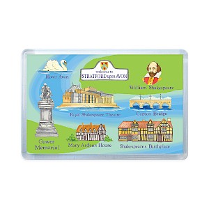 Full Colour Acrylic Fridge Magnet Thumbnail