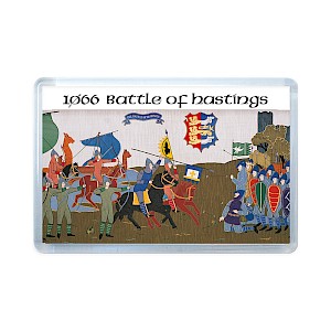 Full Colour Acrylic Fridge Magnet 1066 battle of hastings Thumbnail