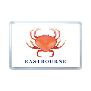 Full Colour Acrylic Fridge Magnet crab eastbourne Thumbnail