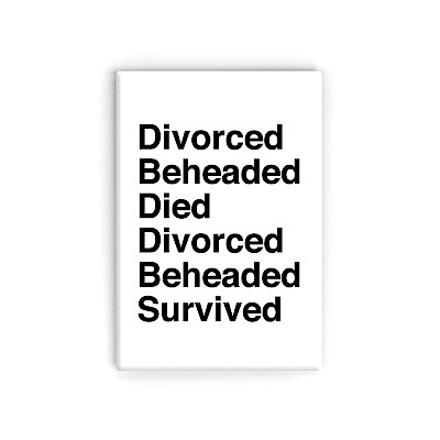 Tin Plate Fridge Magnet hever castle