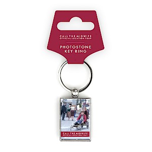 Rectangular Photostone Keyring call the midwife Thumbnail