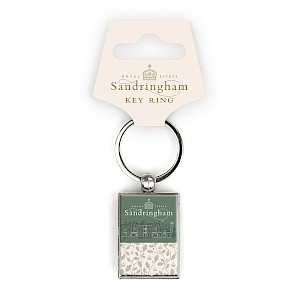 Rectangular Photostone Keyring sandringham Thumbnail