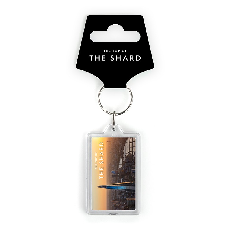 Acrylic Keyring with Hanger View from the Shard