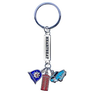 stamped enamel charm keyring tourist souvenir Thumbnail