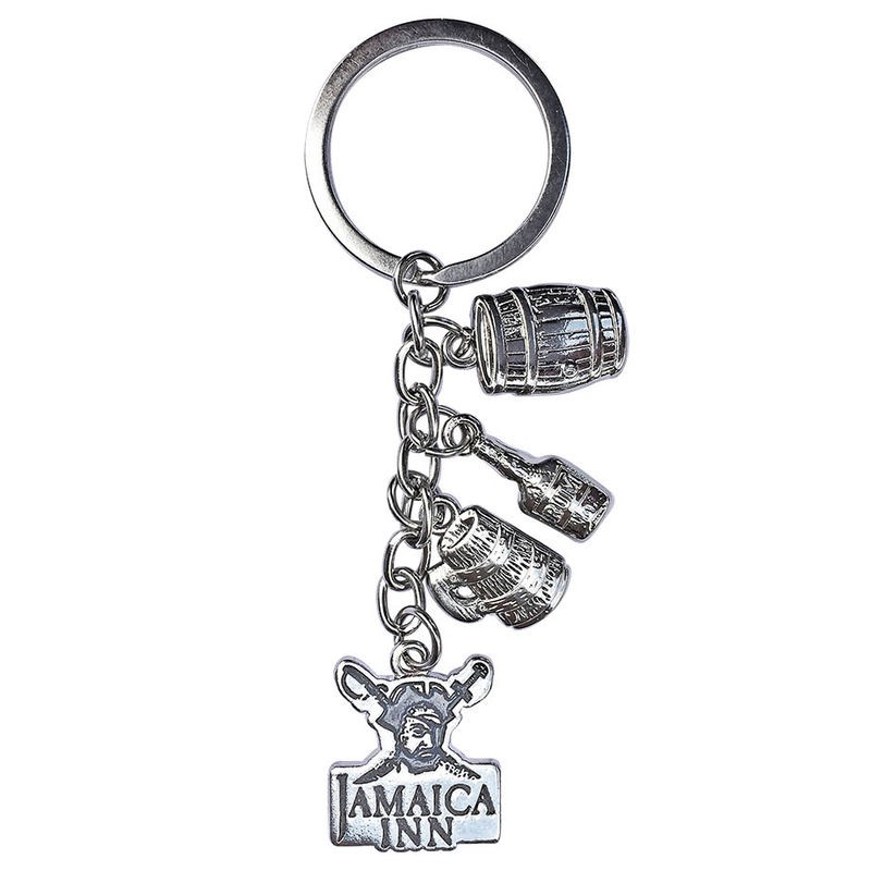 Silver charm keyring Jamaica Inn