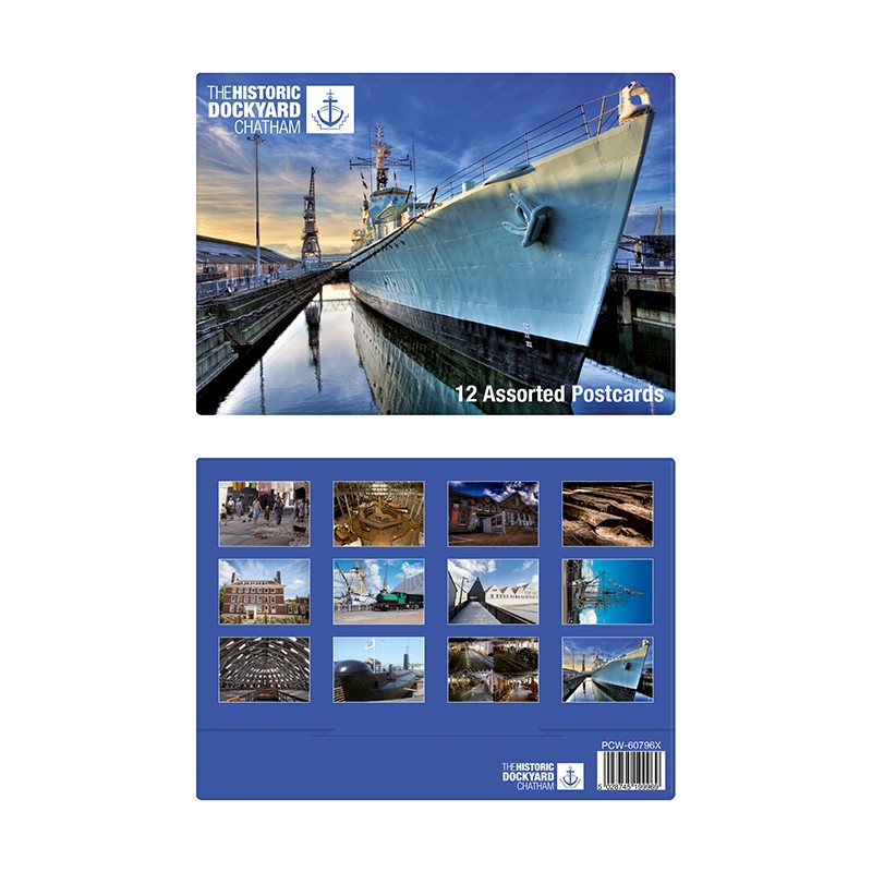 Chatham Dockyard Artcard Postcard Wallet