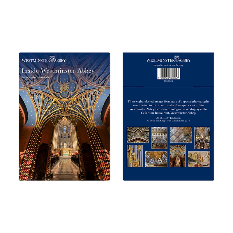 Westminster Abbey Postcard Artcard Wallet