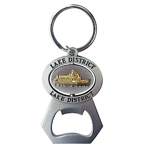 Bottle Opener Spinner Keyring Lake District Thumbnail