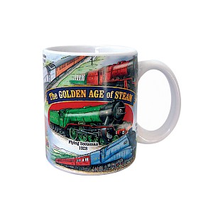 The Golden Age of Steam Earthenware Mug Thumbnail