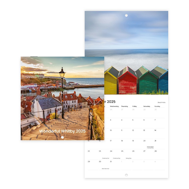 Square Midi Stapled Calendar