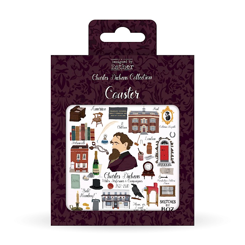 Square Cork Backed Coaster