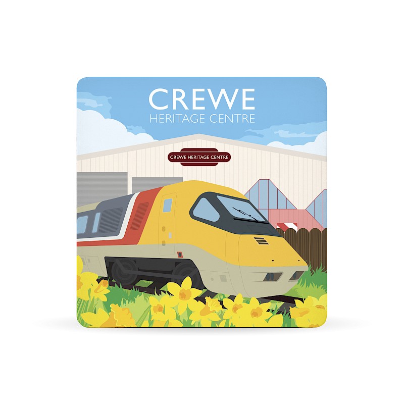 Square Cork Backed Coaster