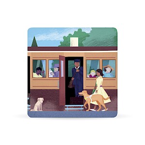 Square Cork Backed Coaster Thumbnail