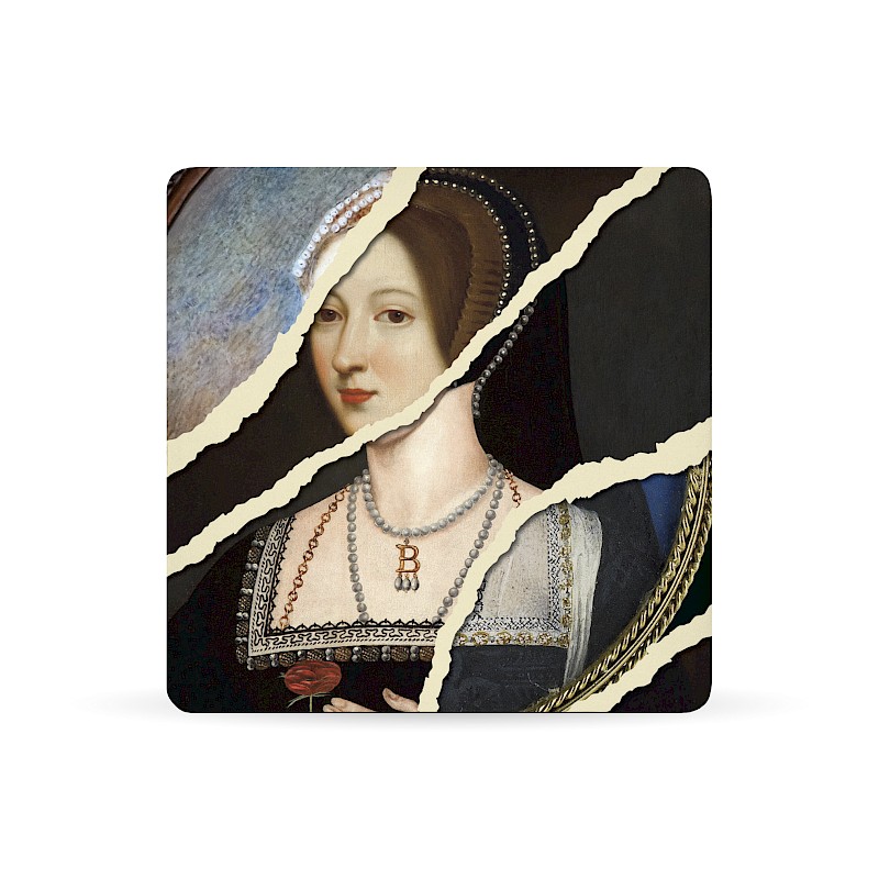 Square Cork Backed Coaster