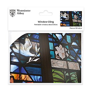 window cling peelable decoration Westminster abbey Thumbnail