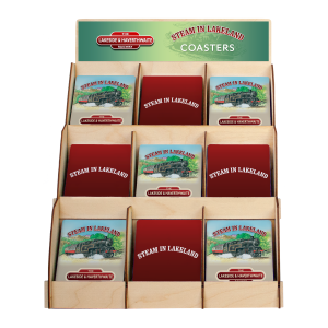 9 pocket coaster display stand lakeside and haverthwaite railway Thumbnail