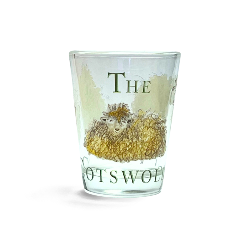 Full Wrap Shot Glass The Cotswolds