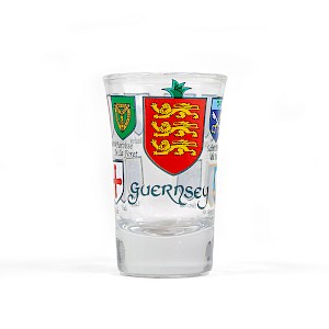 Curved Shot Glass guernsey Thumbnail