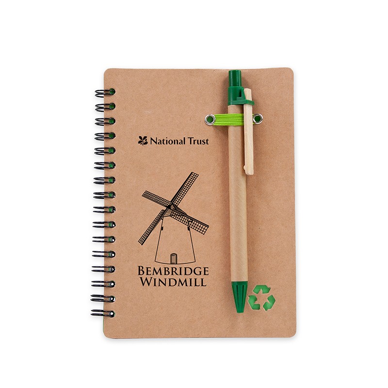 Recycled Notepad with Pen bembridge windmill