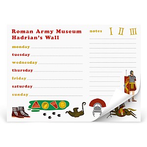 A4 Desk Pad Your World Roman Army Museum Hadrian's Wall Thumbnail