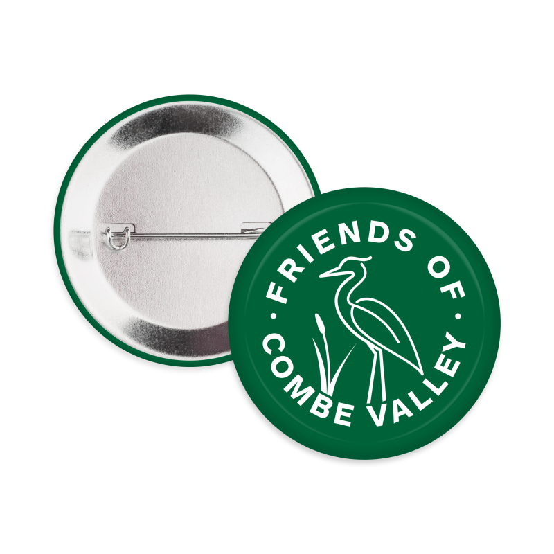 58mm Button Badge Friends of Combe Valley Charity