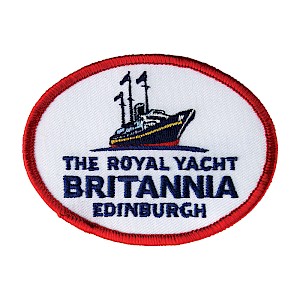Royal Britannia Edinburgh Embroidered Badge Thumbnail