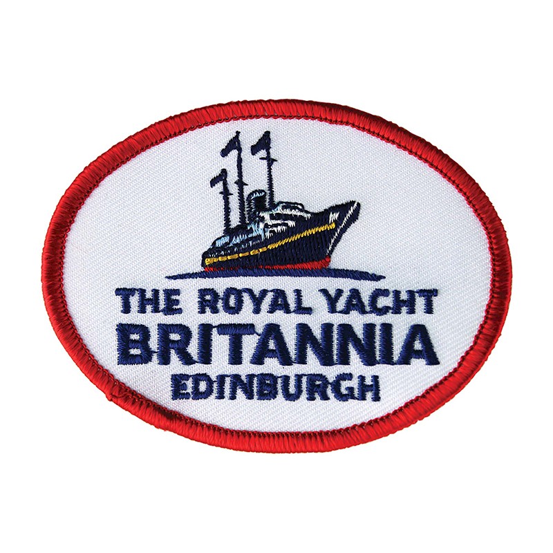 Royal Britannia Edinburgh Embroidered Badge