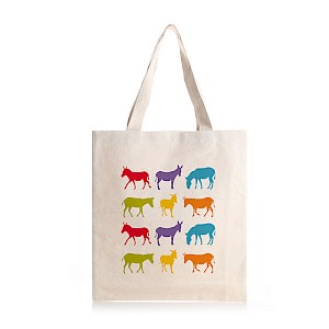 Donkey 10oz Tote Bag Thumbnail