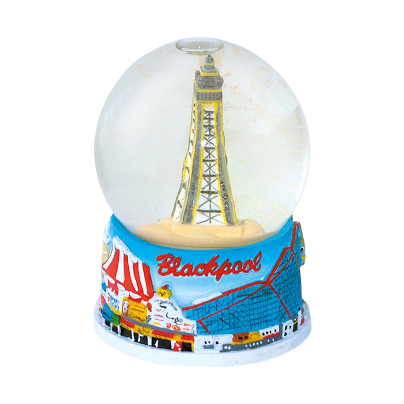 Blackpool Large Resin Snowglobe