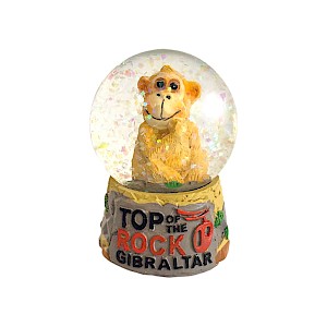 Gibraltar Small Resin Snowglobe Thumbnail