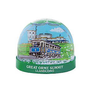 Great Orme Summit Llandudno Acrylic Snowglobe Thumbnail