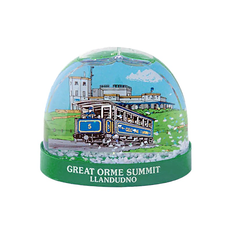 Great Orme Summit Llandudno Acrylic Snowglobe