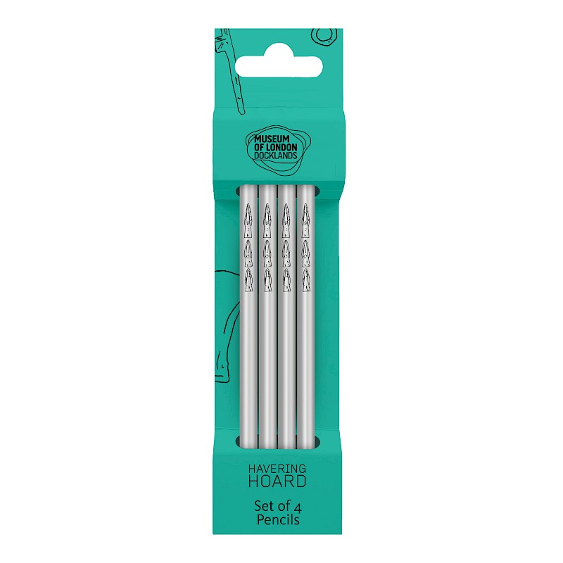 Metallic Silver Pencil