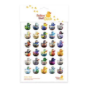 sticker sheet follow that duck Thumbnail