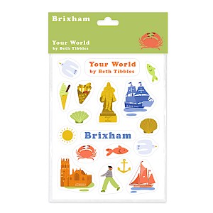 sticker sheet your world collection designs Thumbnail