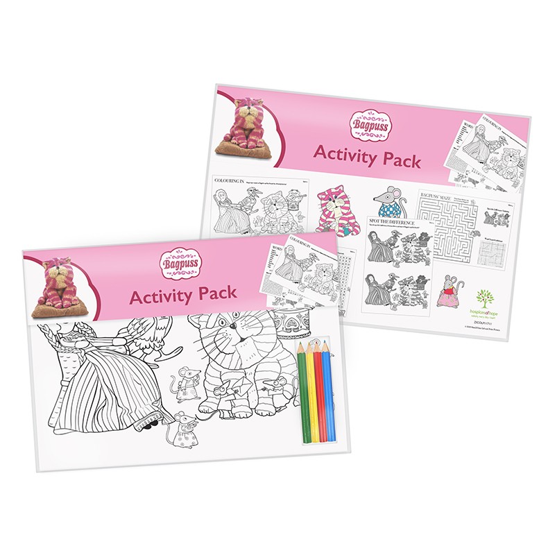 Bagpuss Colouring Activity Pack without Pencils